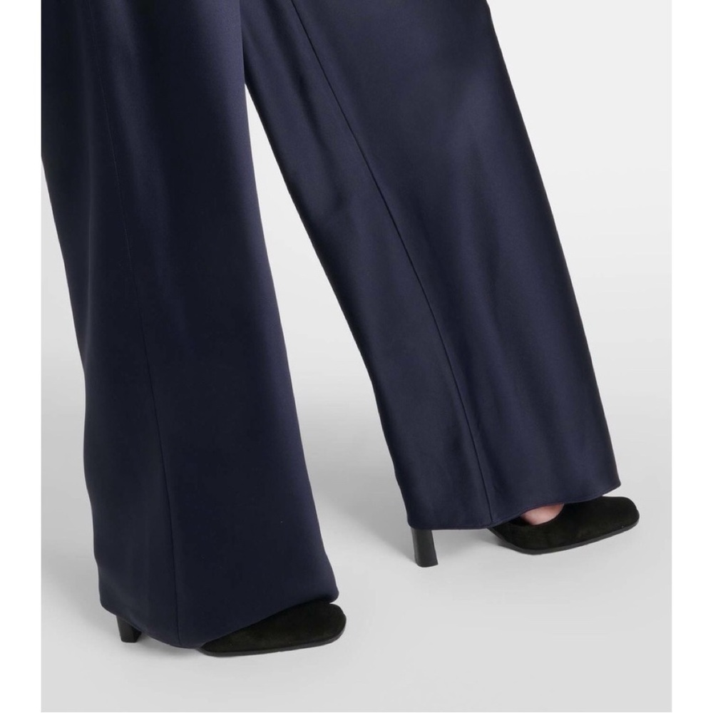 THE ROW SATIN GALA PANTS INDIGO XS NWT - Picture 5 of 12